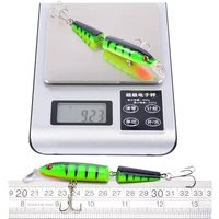 1pcs plastic crankbait minnow fishing lure 10 5cm 9 2g hard artificial fishing lure bait with 6 hook 5 colors available dw1217