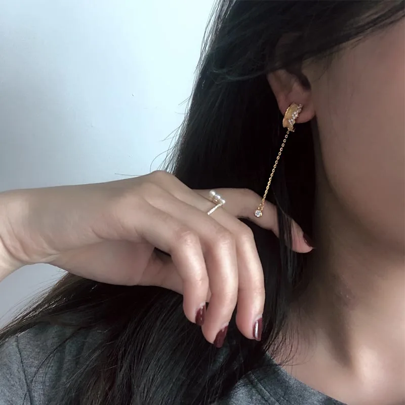 Женские винтажные серьги капли в виде звезд из стерлингового серебра 925 пробы