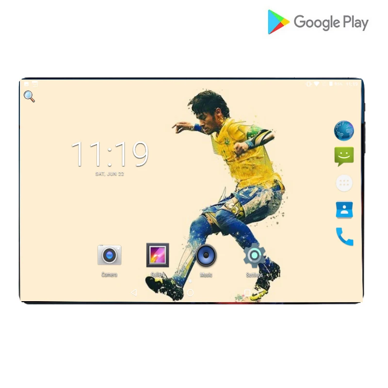 2019 Новый дизайн 10 дюймов планшет 4G Android 9 0 планшетный ПК 1280*800 ips 6000 мАч большой