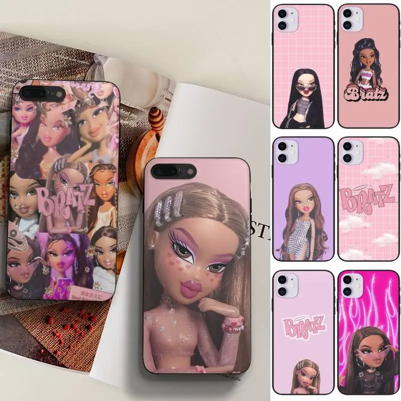 

Doll B-ra-tz Fashion Phone Case Fundas Shell Cover For Iphone 6 6s 7 8 Plus Xr X Xs 11 12 13 Mini Pro Max