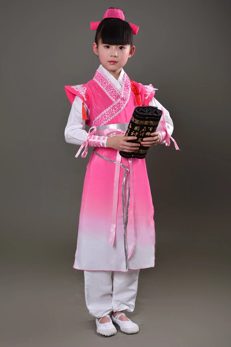 Детский Традиционный китайский костюм кунг-фу 2019 костюмы для детей ушу вышивка