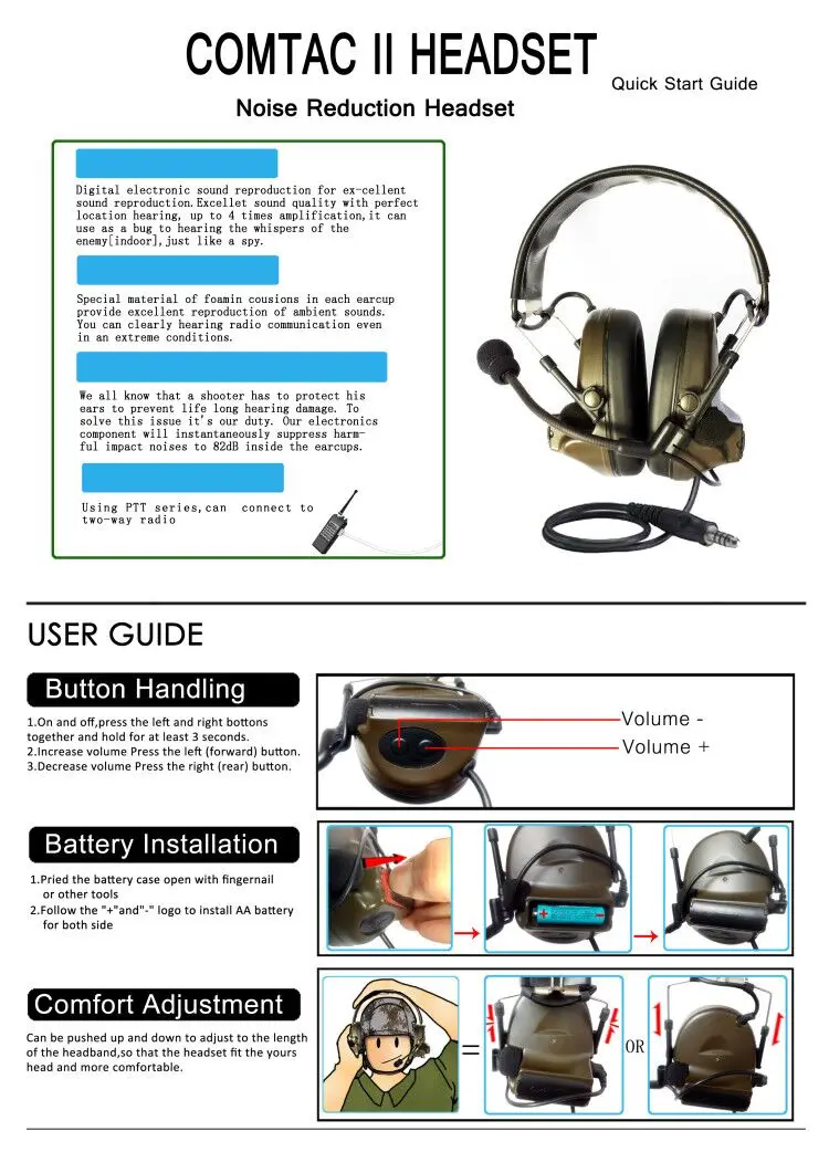 ruído captador para airsoft esportes
