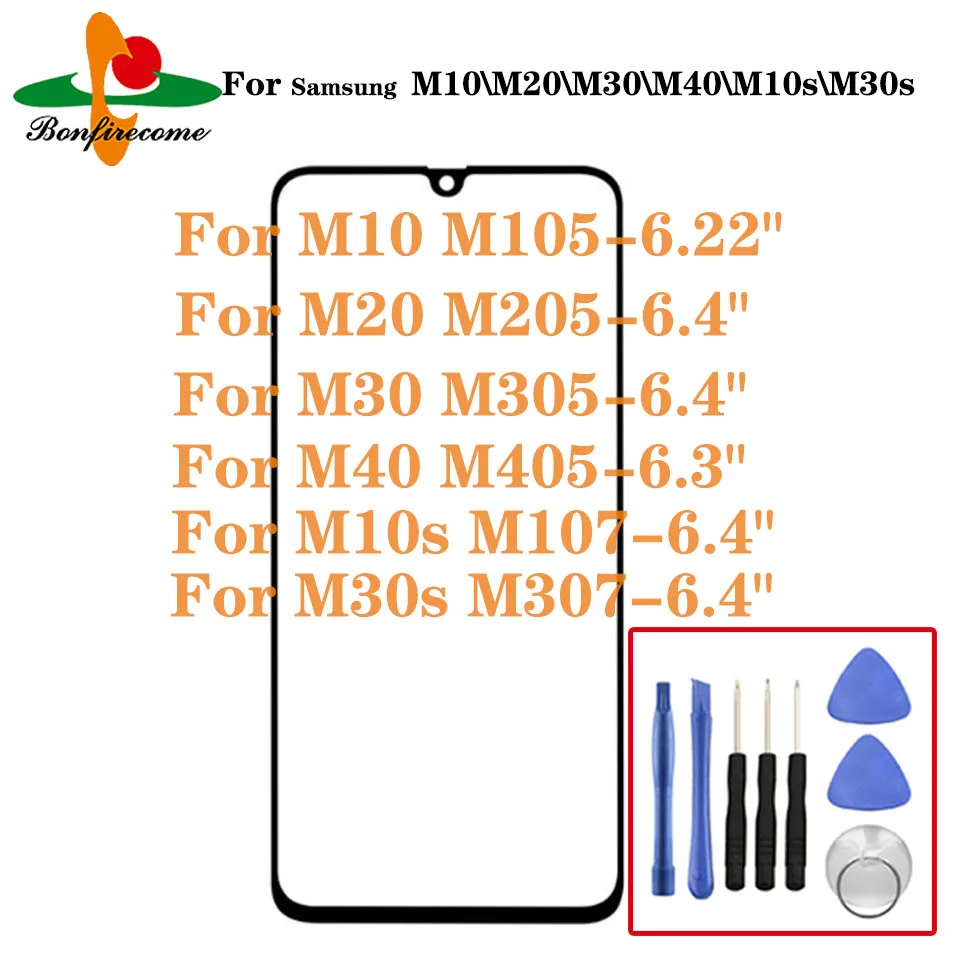 Передняя Сенсорная панель ЖК-экрана для Samsung Galaxy M10 M20 M30 M40 M10s M30s M105 M205 M305 M405 M107 M307 |