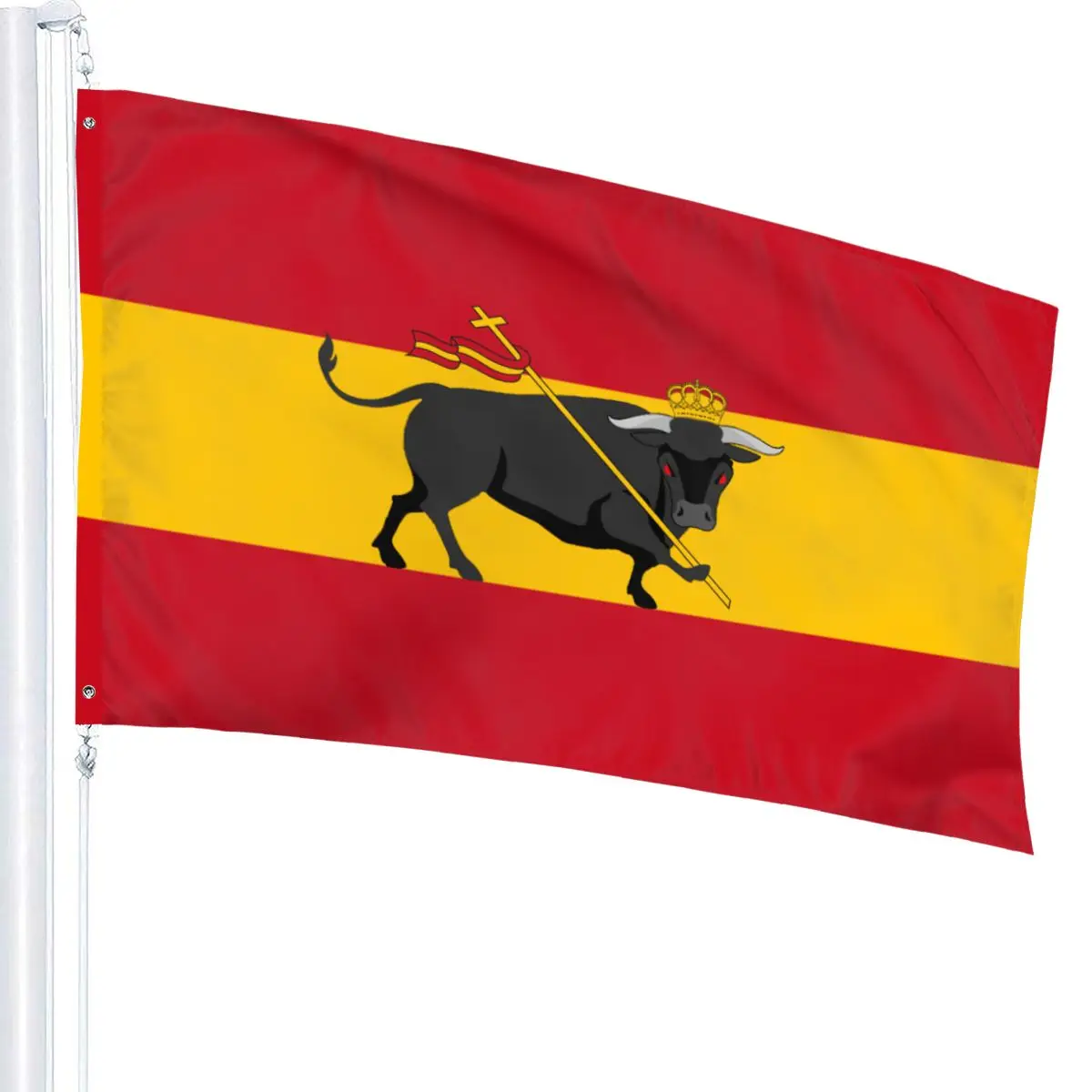 Флаг быка Испании 90x150 см 2021 |