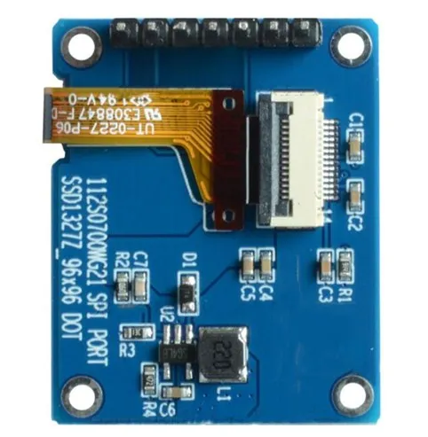 IPS-экран 1 12 дюйма 14PIN/7PIN SPI белый PM OLED-экран (плата/без платы) SSD1327Z Драйвер IC 16 серые