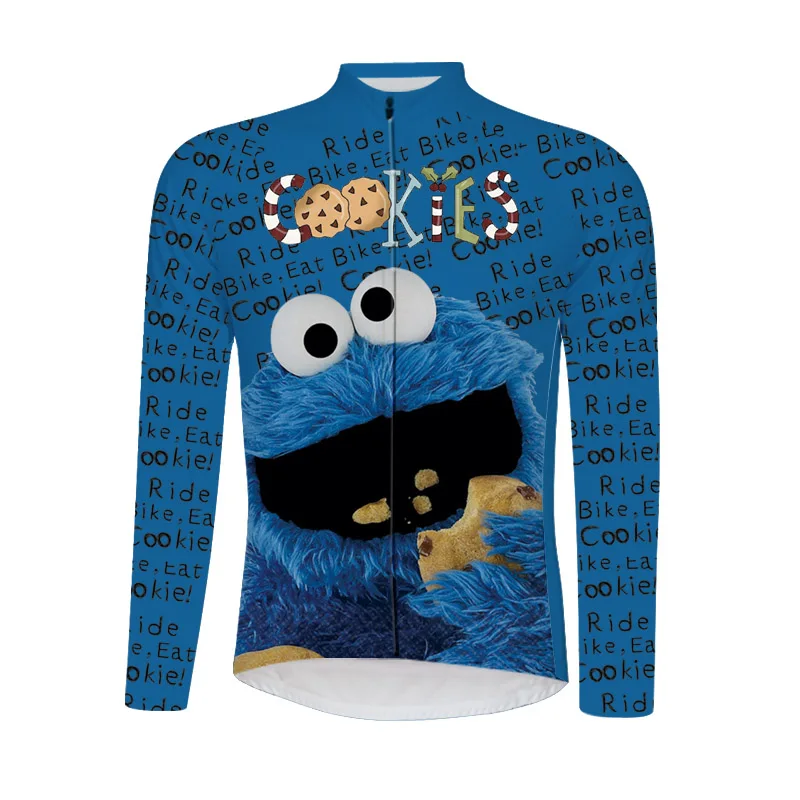 Мужская тонкая одежда для велоспорта Cookie Pro Team весна осень 6516|Майки велоспорта| |