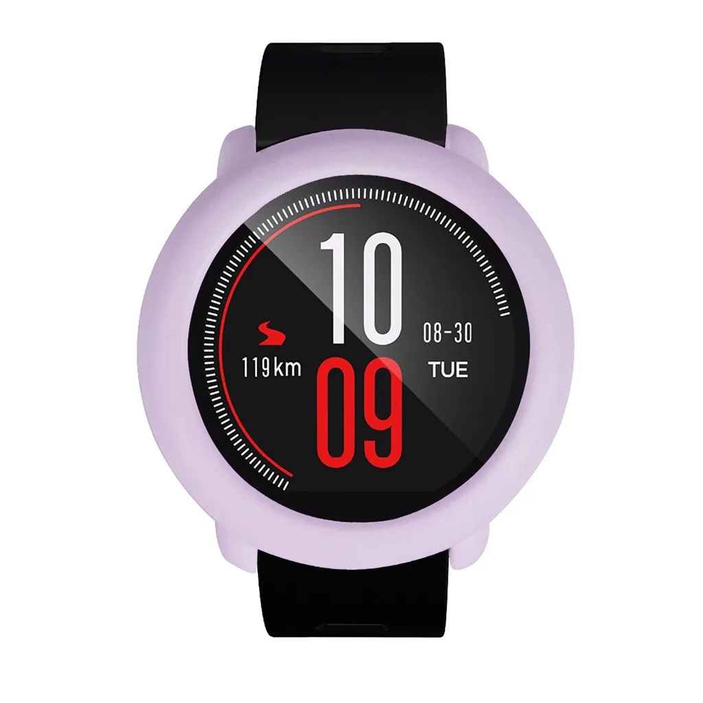 CARPRIE чехол оболочка силиконовая рамка Защитная Для Xiaomi Huami AMAZFIT Pace часы умные часы аксессуары на замену