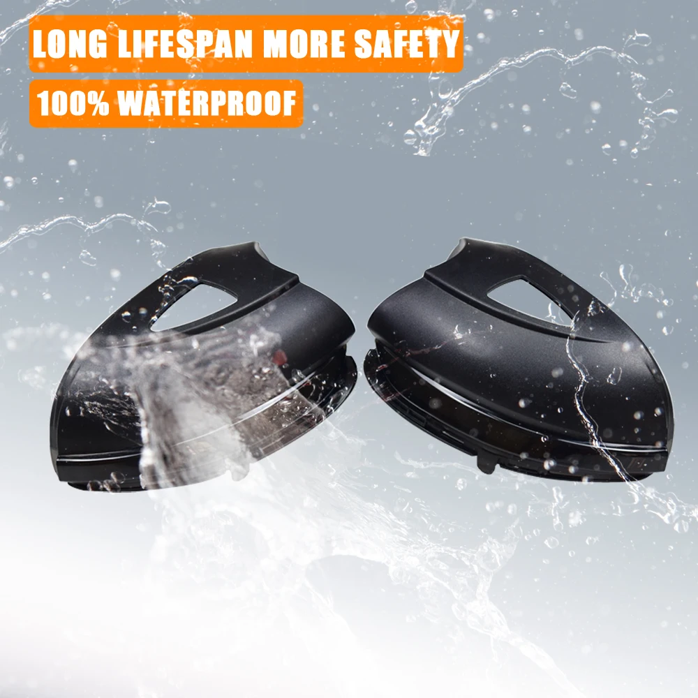 Светодиодный Динамический указатель поворота зеркальный индикатор мигалка