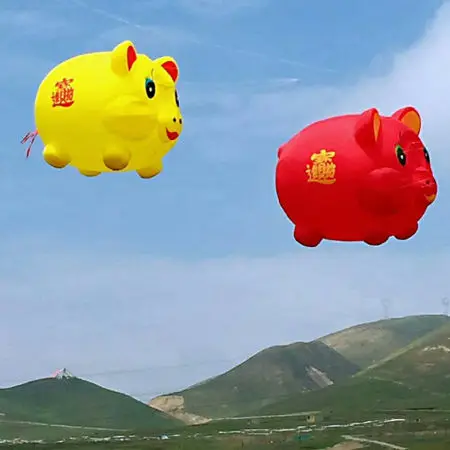 Летающий воздушный змей с 3d изображением дракона животного|Воздушные змеи| |