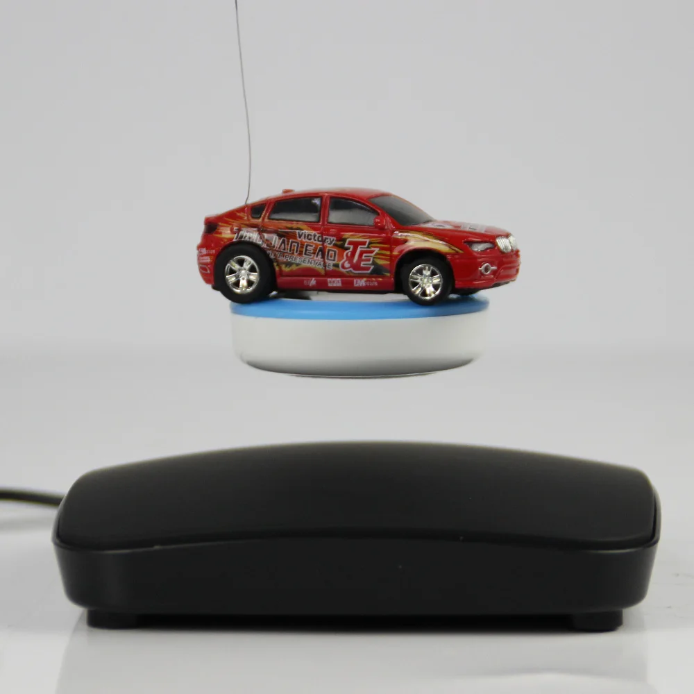 DIY магнитная левитационная вращающаяся платформа дисплея с черной основой может