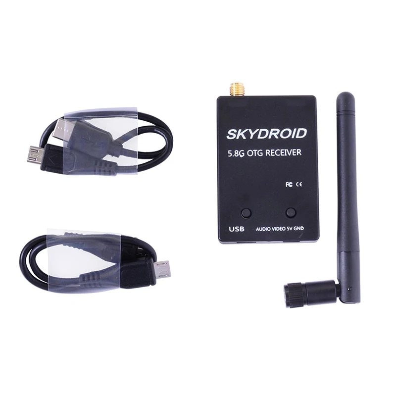 Двойная антенна Skydroid 5 8G UVC 150 каналов аудиоресивер FPV для планшетов и Android