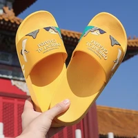 women summer slippers non slip flip flops platform casual slides chinese style couple family bath home zapatos de mujer 2020