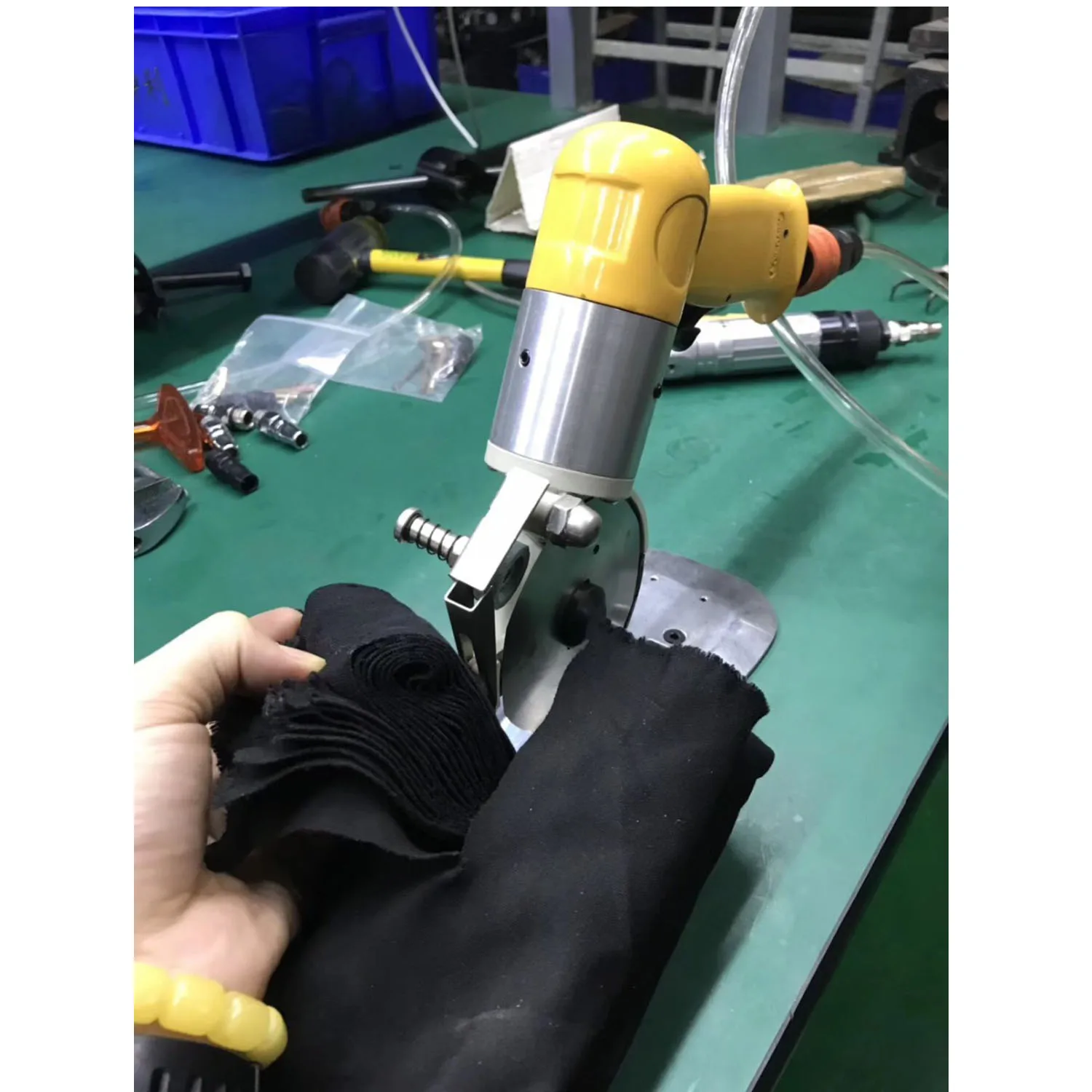 Пневматические ручные волоконные инструменты для наматрасника ткань быстрая