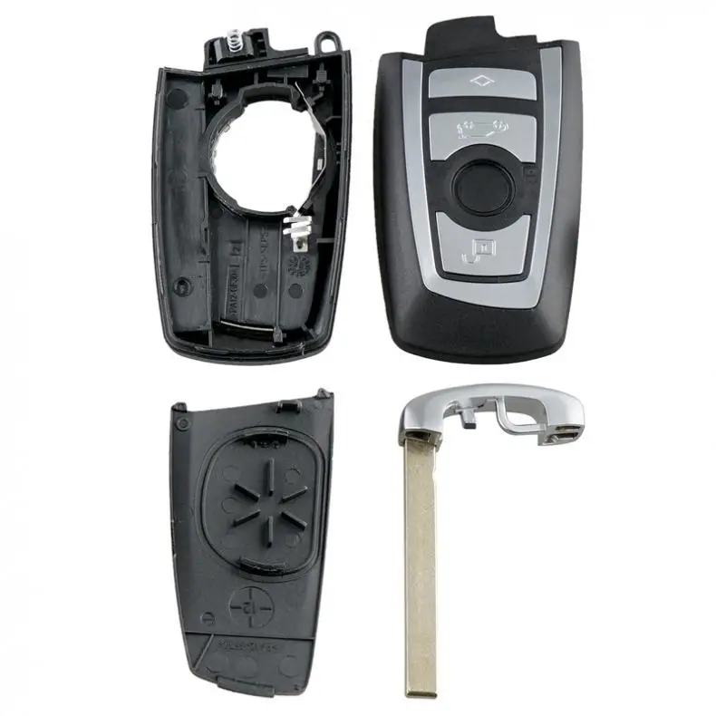 4 кнопки чехол для автомобильного ключа Fob Сменный Чехол пульта дистанционного