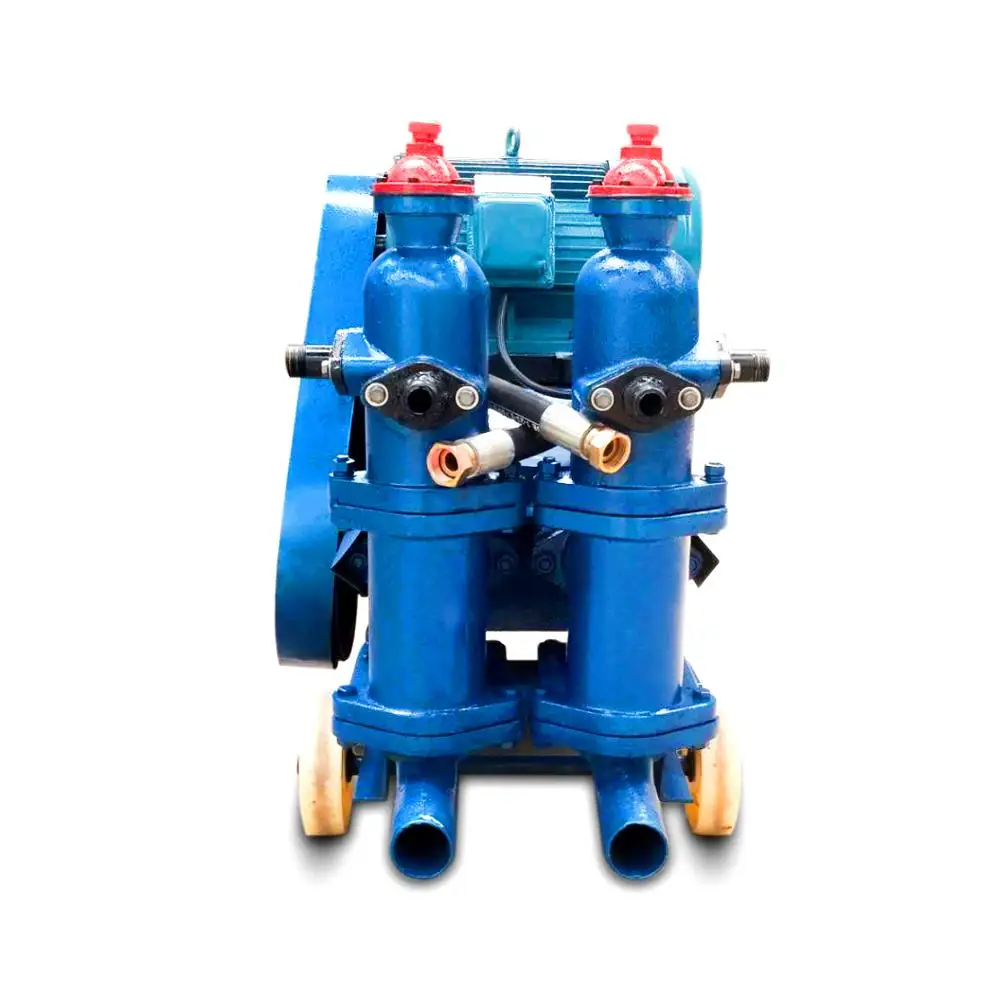 

Double piston cement mortar spraying grouting pump machine