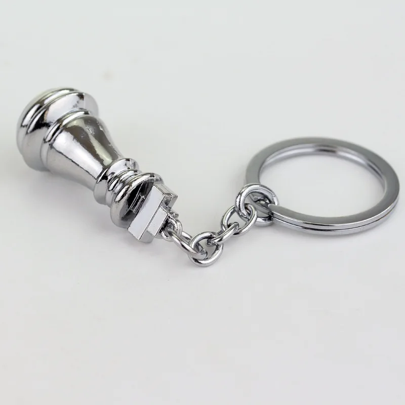 ZXMJ аниме мультфильм шахматы брелок игра жизни винтажный сплав металла Подвеска