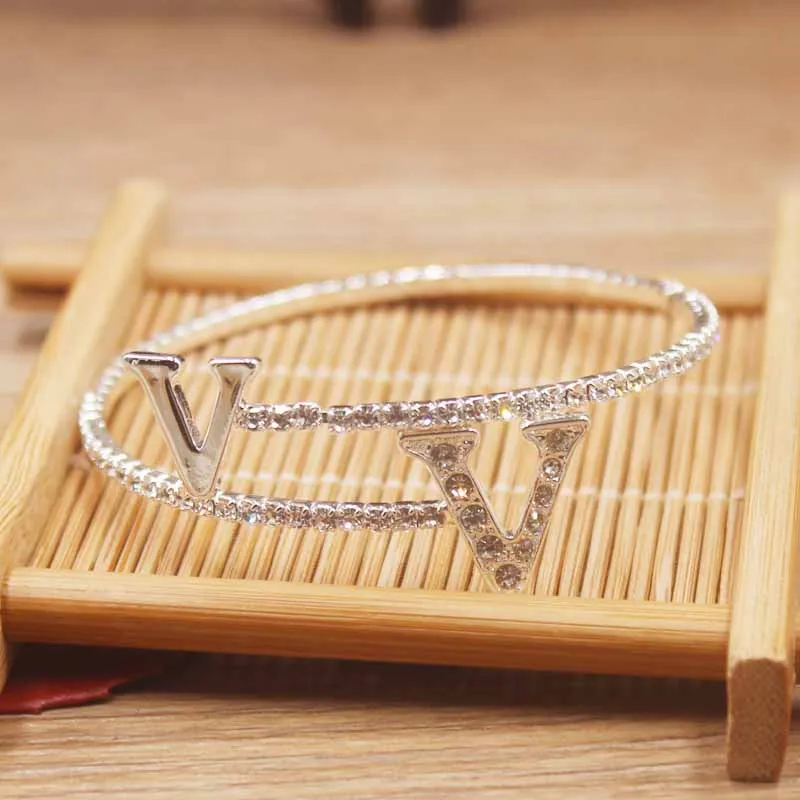 Многослойные простые нежные браслеты золотого/розового/золотого/серебряного