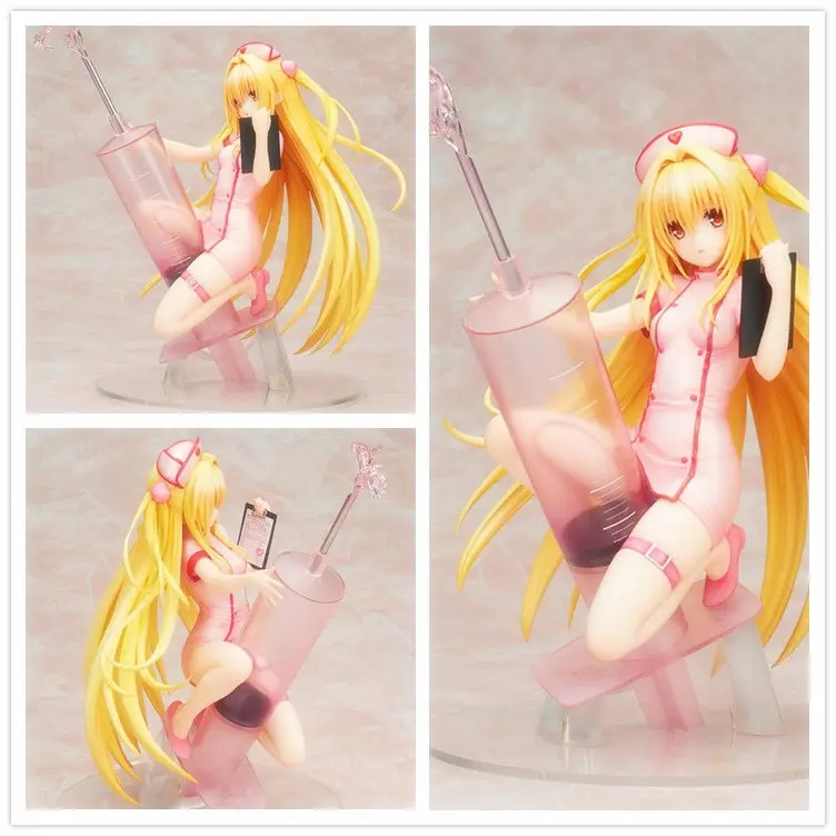 

2021 20cm To Love Darkness Nurse Golden Darkness Konjiki no Yami Sexy girls Action Figure japanese Anime PVC Action Figures toys