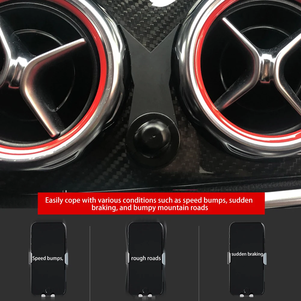 На выходе воздуха автомобиля мобильный телефон кронштейн для Mercedes-Benz A бкласса CLA