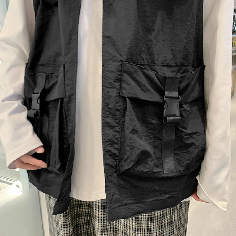 

Cargo Jackets Women Oversize 3XL Chic Japanese Fashion High Street Couple Teens Outwear Harajuku Ins Vintage Teens Overcoat New
