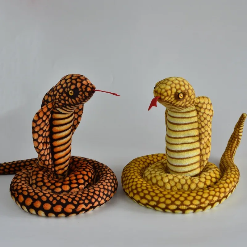 Имитация кобры голубь питон плюшевые игрушки Зодиак Змея Детские куколки