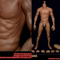 20cm 16 ratio s005 male sdsee boy body military chest strong muscle ttm19 12 soldier action figure head can do hand model toy