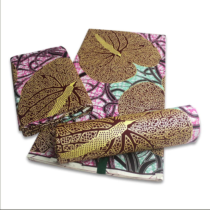 

Top seller African 100 % cotton material dress wax prints fabrics Africa Ankara golded wax fabric for wholesale price!y1525