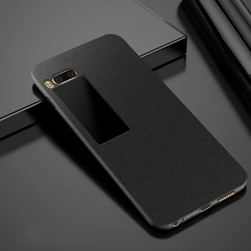 Чехол upaitou для Meizu Note 9 Pro 7 6 6s Plus, чехол с защитой от отпечатков пальцев, мягкий силиконовый матовый Ультратонкий чехол для MEIZU Pro7 1 6s чехол - Цвет: Black
