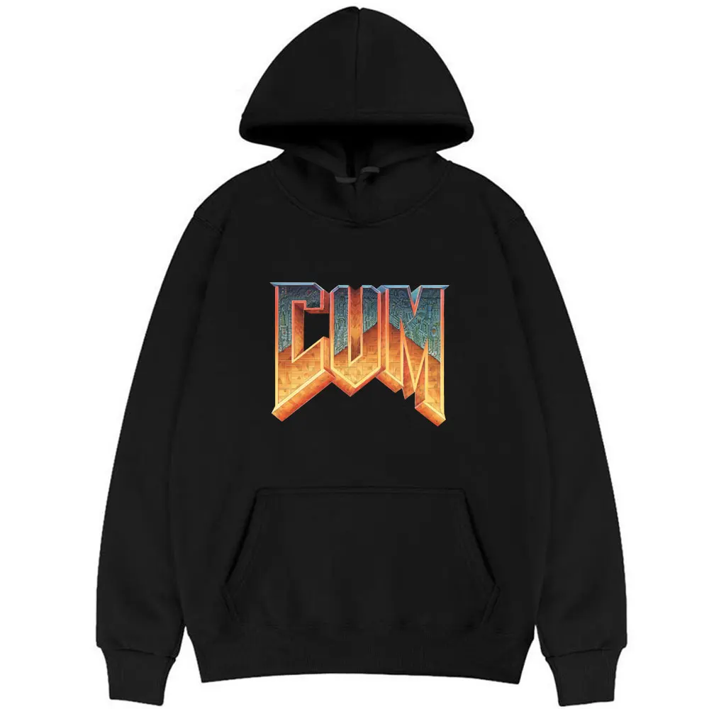 

Doom Cotton Hoodies Sweatshirt Pullovers Sweats Men's Hoodie Kids Boy Vintage Gothic Clothes Men Tracksuits Coats