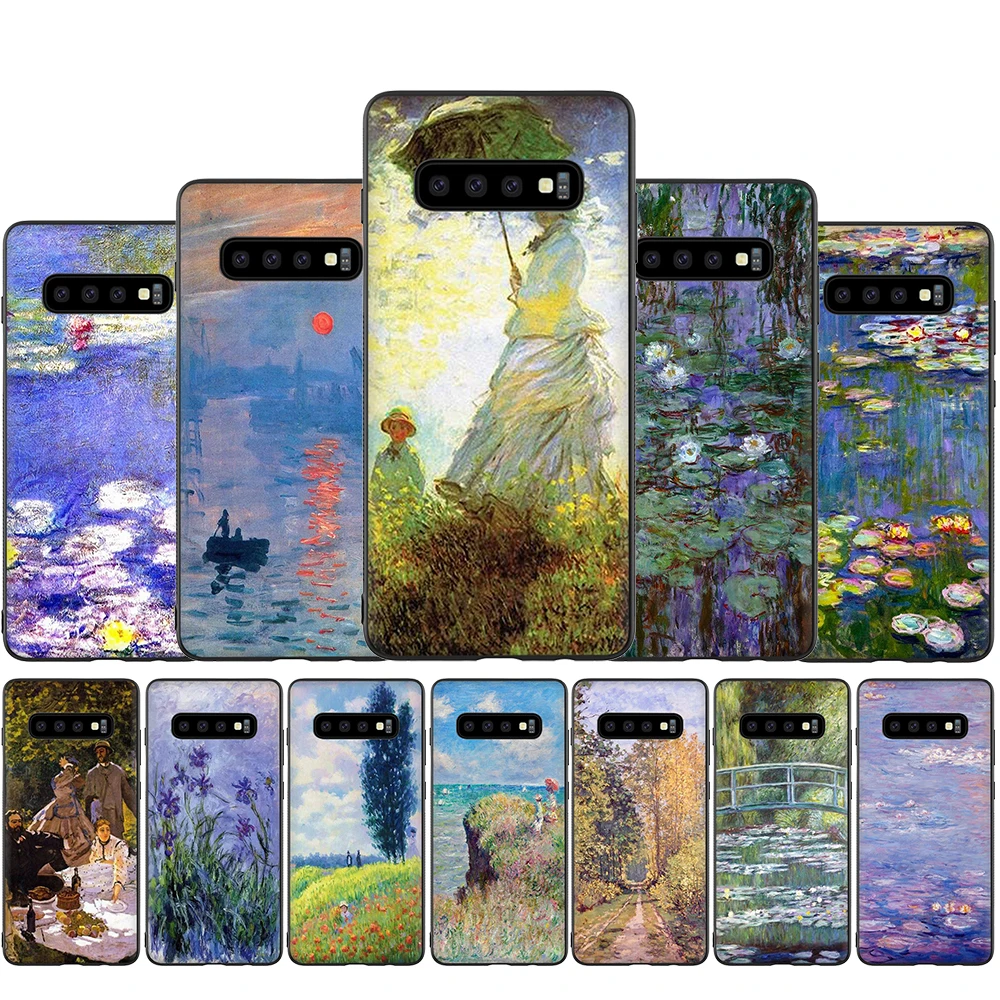 Клод монет силиконовый чехол для мобильного телефона Samsung S6 S7 край S8 S9 S10 плюс S10e