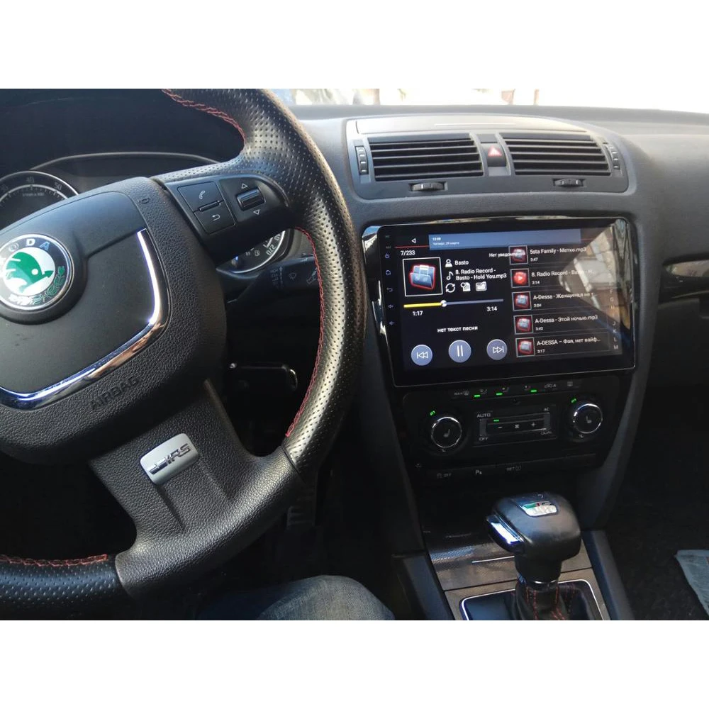 ChoGath 10,2 дюймов чистый Android 9,0 gps навигации для Skoda OCTAVIA 2007 2008 2009 2010 2011 2012 2013 автомобиль радио Bluetooth WI-FI