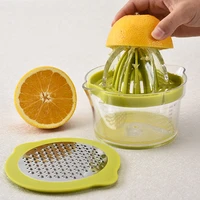 plastic manual lemon squeezer household kitchen gadget orange juicer multifunctional manual juicer