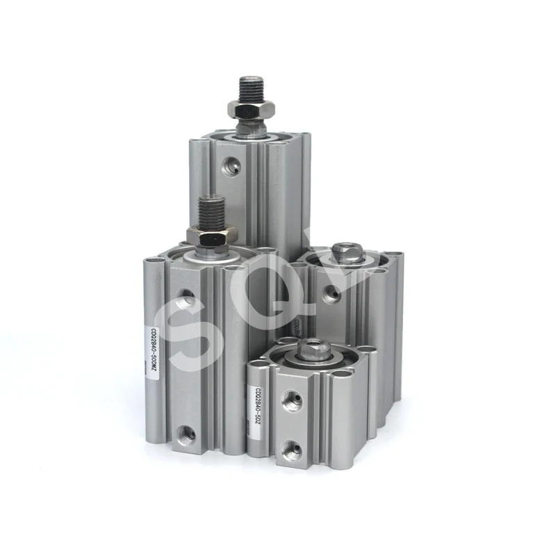 CDQ2B40 50DZ/60DZ/75DZ/100DZ 50DCMZ/60DCMZ/75DCMZ/100DCMZ FSQD SMC двойного действия одноштоковый цилиндр