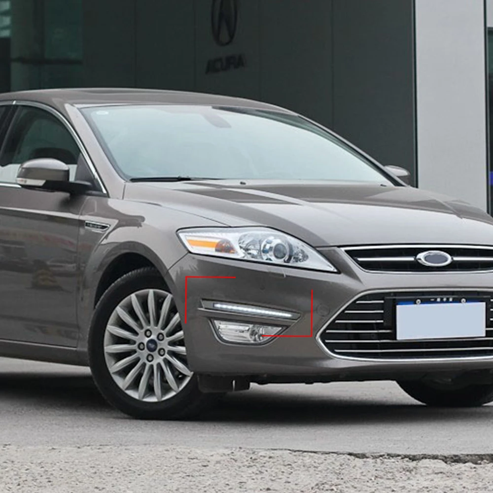 Автомобильная проблесковая 1 комплект для Ford Mondeo Fusion 2011 2012 2013 светодиодный DRL
