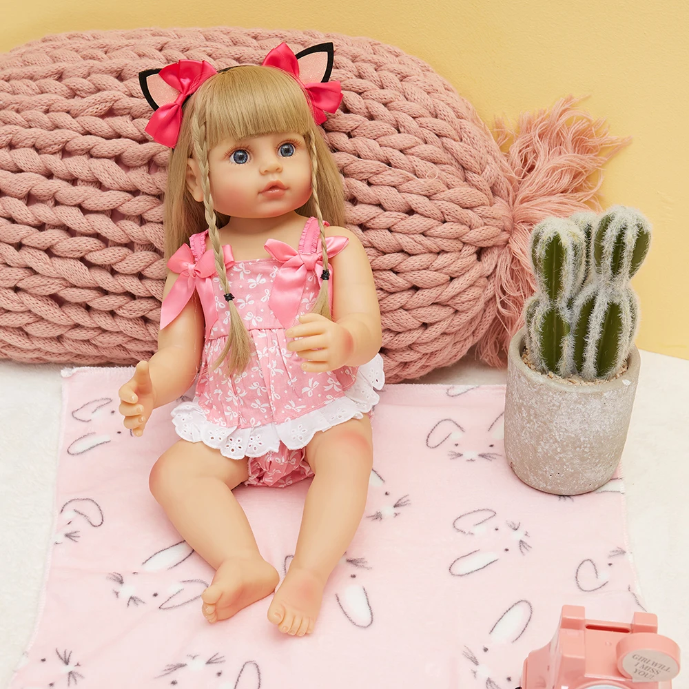 

Кукла Reborn из силикона, 22 дюйма, 55 см