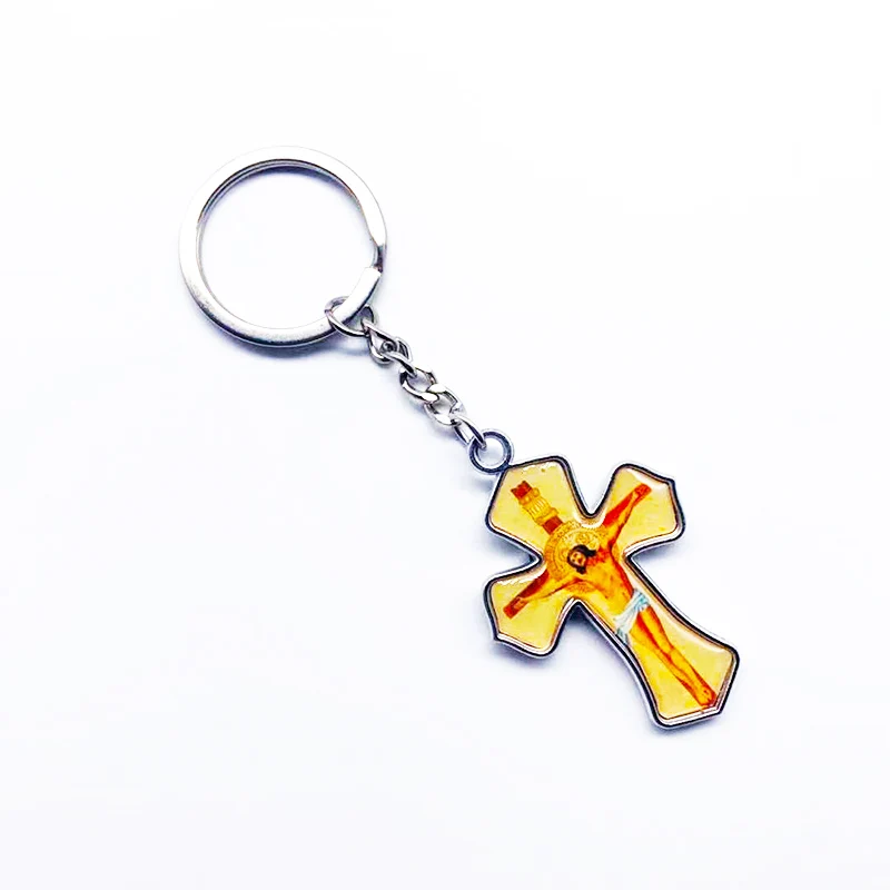 Сент-Иисус брелок с крестом автомобильный подарок | Украшения и аксессуары