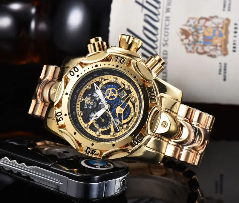

Classic new men's watch automatic mechanical ceramic watch ring sapphire stainless steel men's watch AAA+ M-1
