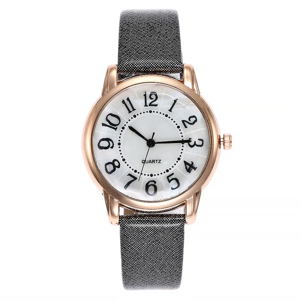 

Ladies Clokcs Leather Strap Simple Design Leather watch Woman Casual simple watches women New 2020 Female watch Hours