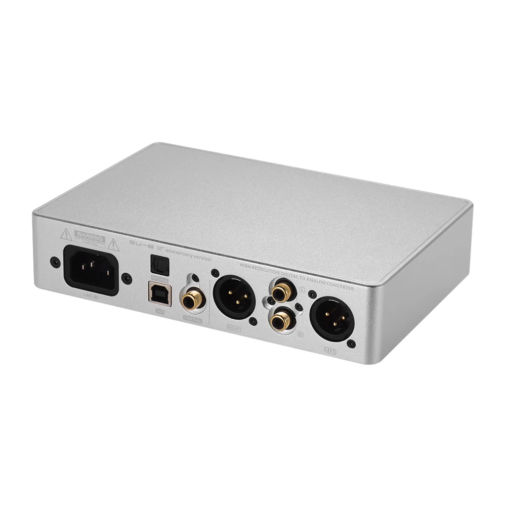SU-8 Hi-Fi чистый DAC аудио декодер USB/коаксиальный/оптический Вход DSD цифро-аналоговый