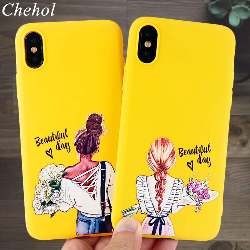 Модные чехлы для телефонов с изображением iPhone X XS MAX XR 11 фотокамеры мгновенного