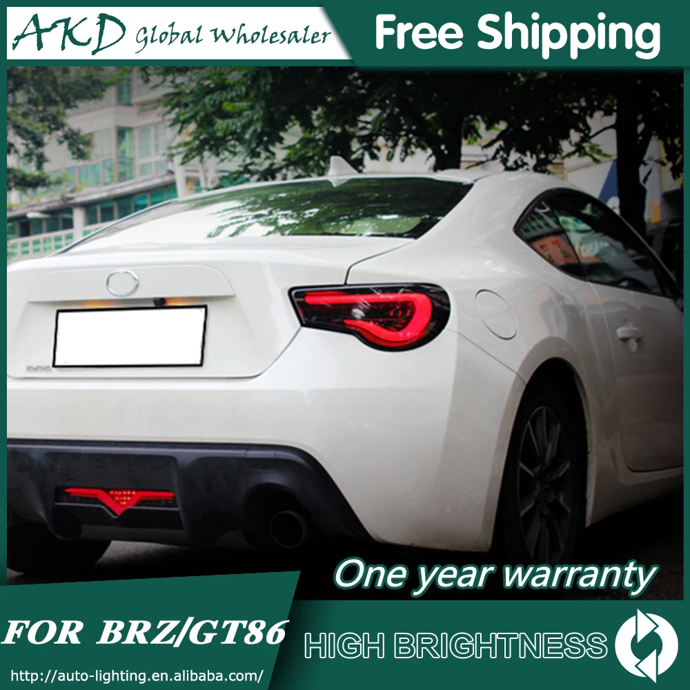 Задний фонарь для Subaru BRZ 2012-2019 TOYOTA GT86 FT86 задние фары светодиодные противотуманные