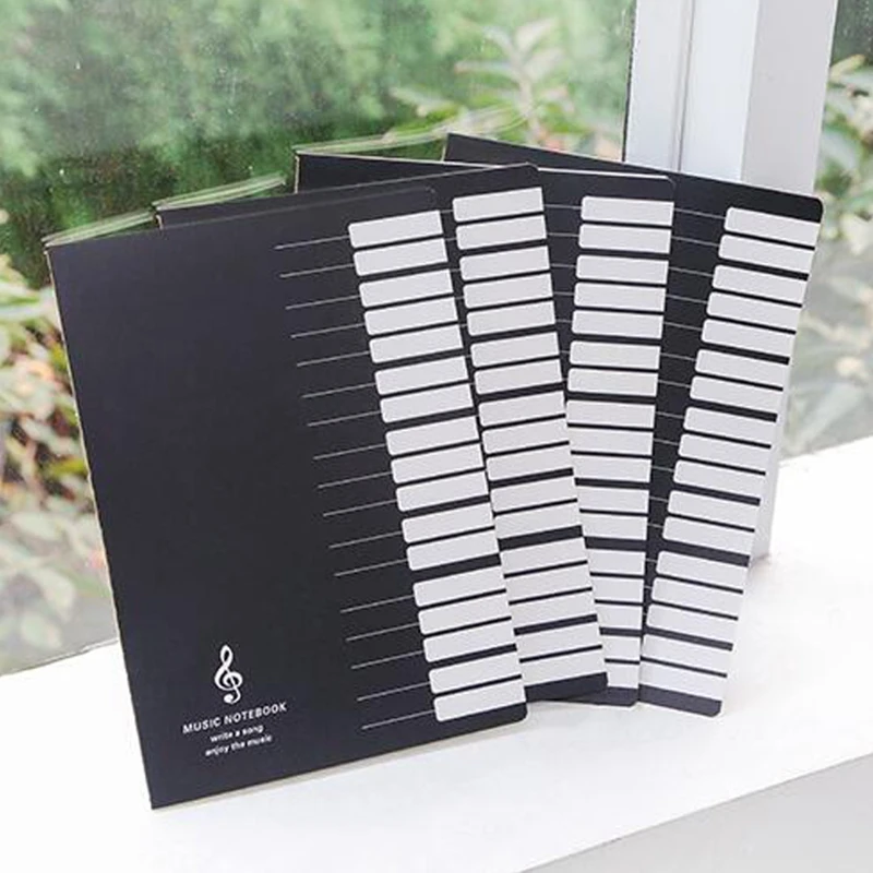 Five Lines Music Notes Notebook Tab Staff Stave | Спорт и развлечения