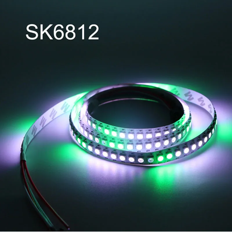 Полноцветная SMD SK6812 Светодиодная лента 5 в постоянного тока 5050 4 1 RGBW /WW умная
