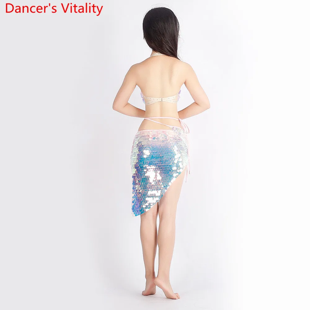 Женская одежда для танца живота 2 типа шикарный танцевальный костюм бюстгальтер +