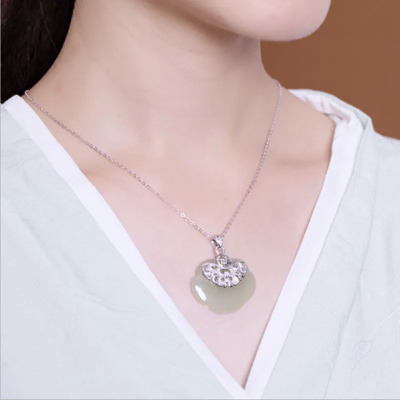 Женское ожерелье из серебра 925 пробы с бабочкой без цепочки | Украшения и