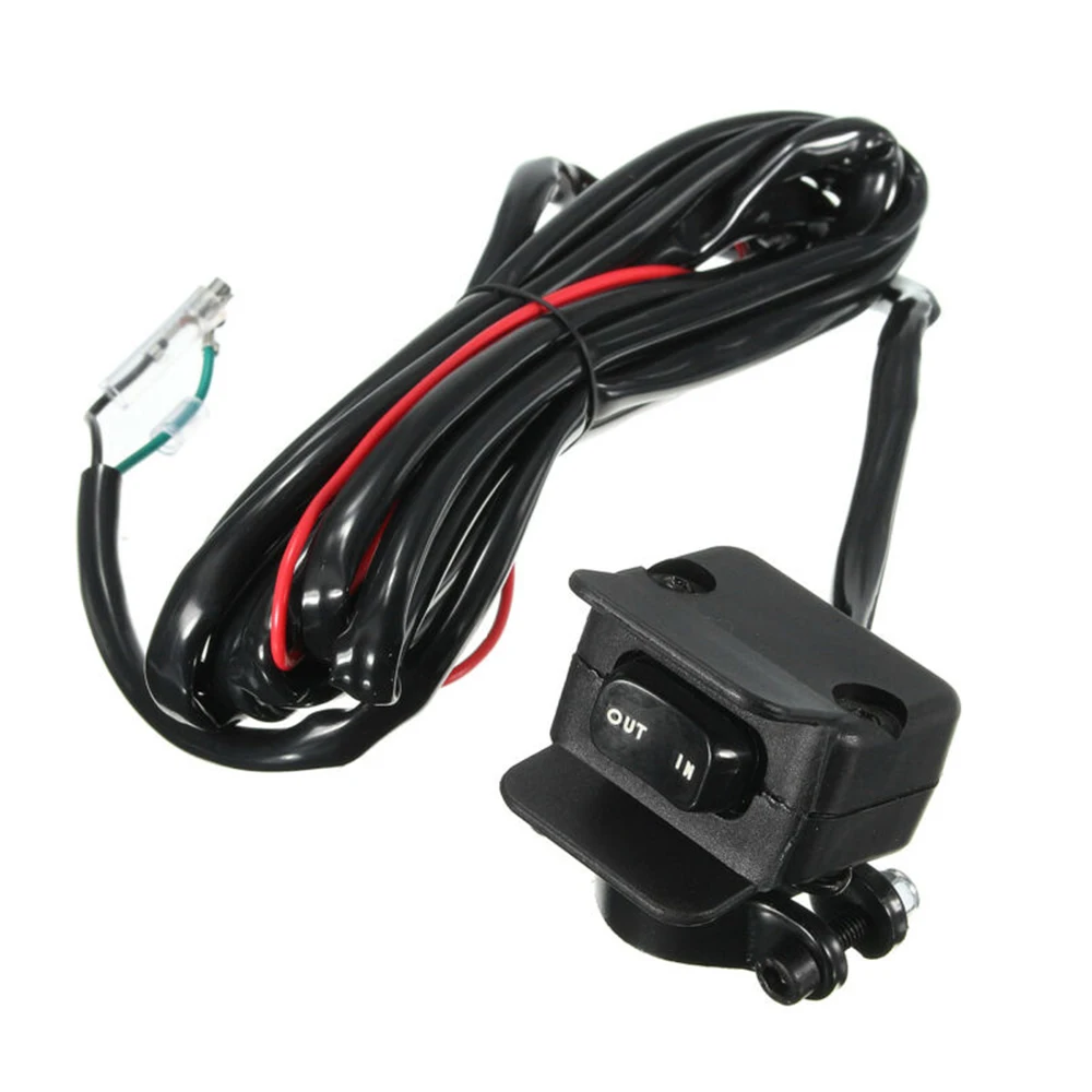

3 Meter Car Winch Rocker Switch Accessories Interior For ATV/UTV Handlebar Control Line Warn Auto Replacement Parts Durable