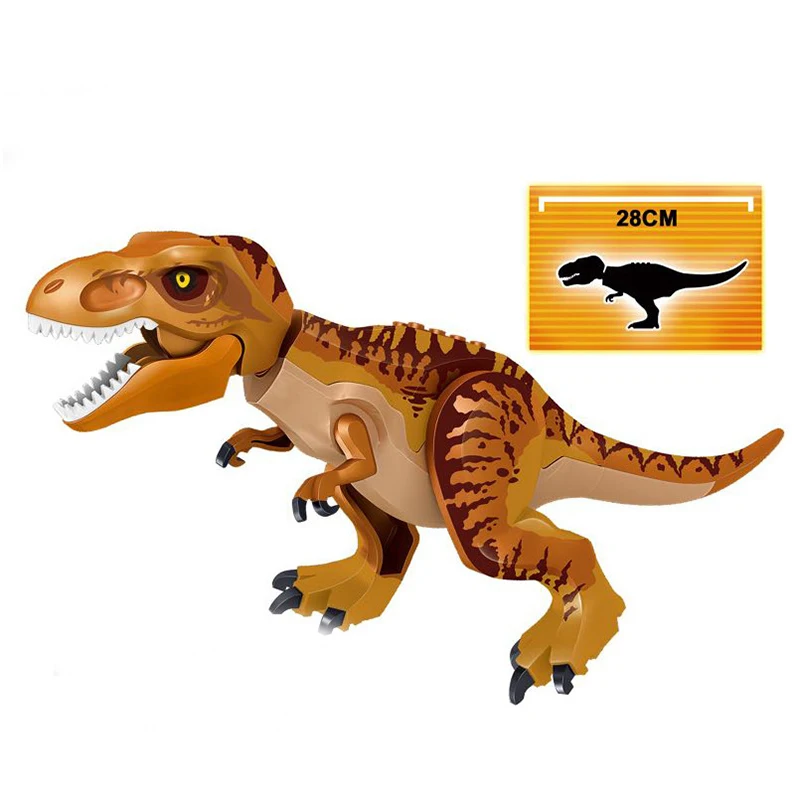 Брутальный Раптор здание Юрского периода блоки мир 2 мини динозавр фигурки