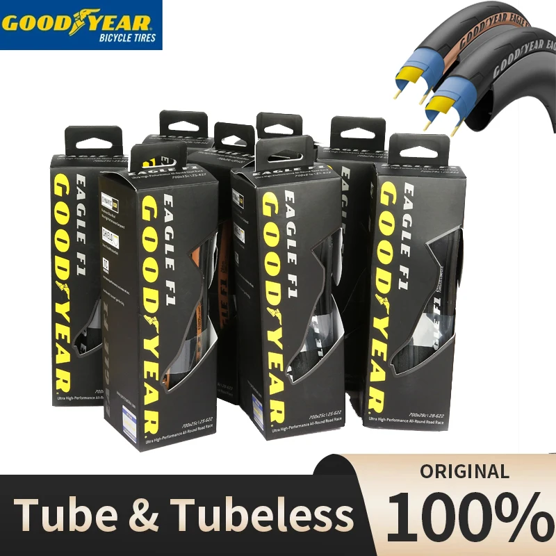 Шины для велосипеда Goodyear Eagle F1 TC бескамерные полноценные шины гоночного