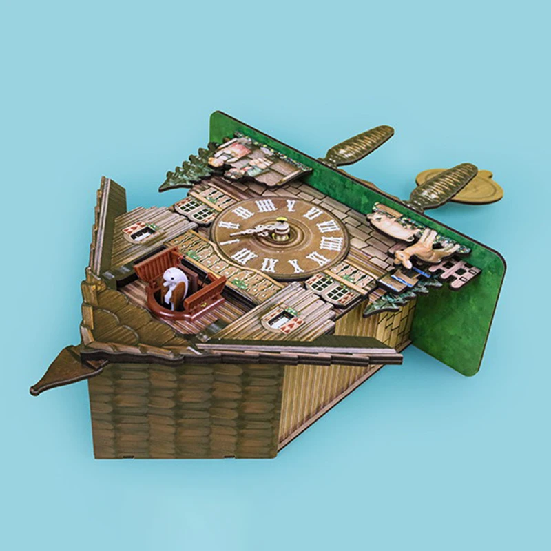 Часы Cuckoo настенные часы ручная работа винтажные деревянные искусственное дерево