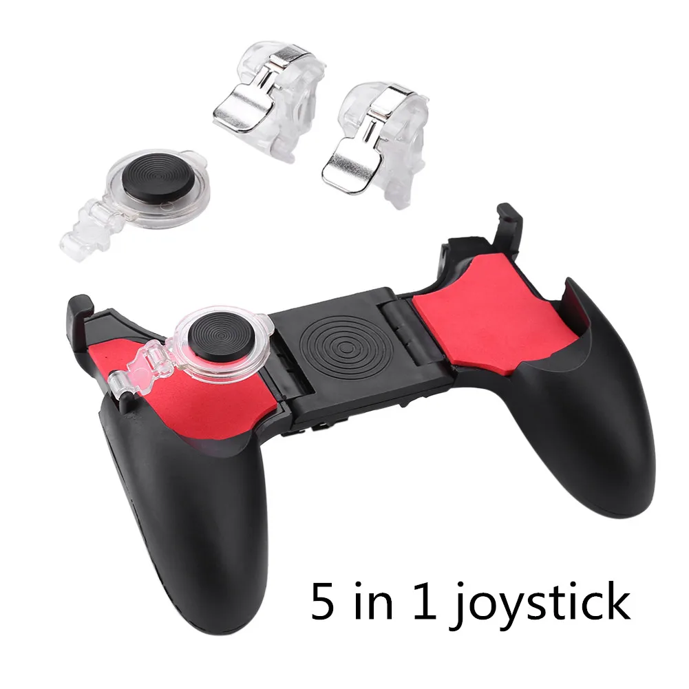 Геймпад для смартфонов PUBG джойстик 5 в 1 с кнопками L1 и R1 iPhone Android | Электроника